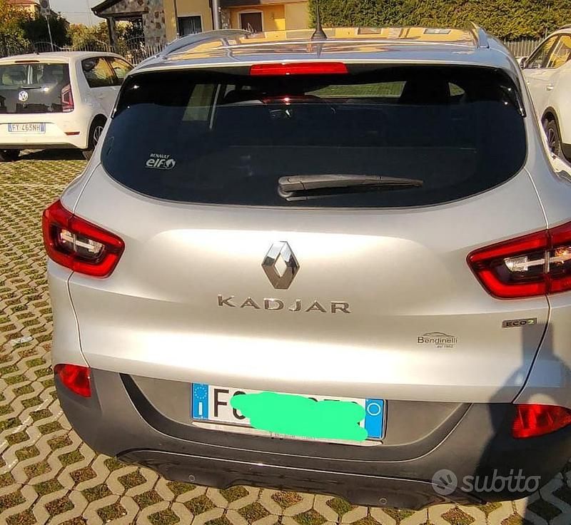Usata Renault Kadjar Bose Edition 110 CV (80 kW) 2015 Grigio SUV