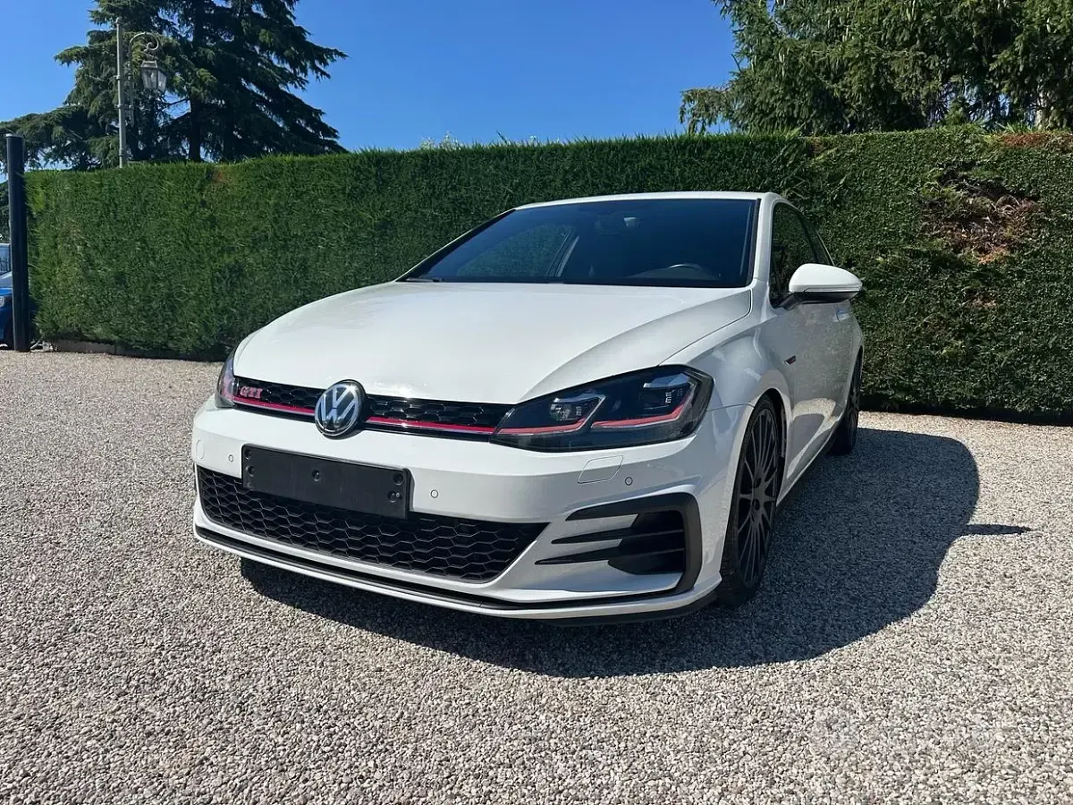 Usata VW Golf VII GTI 245 CV (180 kW) 2018 Bianco Berlina