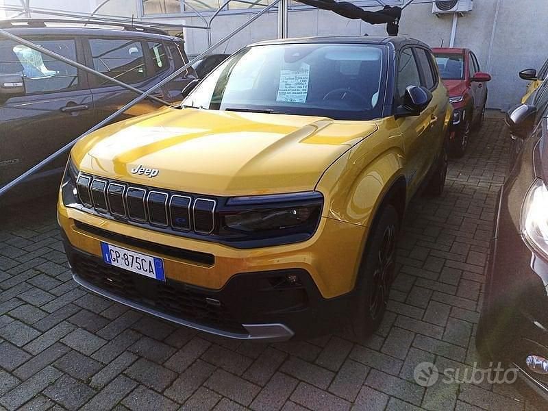 Usata Jeep Avenger EV 114 kW (156 CV) 2023 Giallo SUV