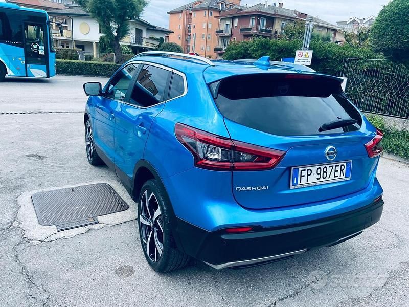 Usata Nissan Qashqai Tekna 2018 Blu SUV
