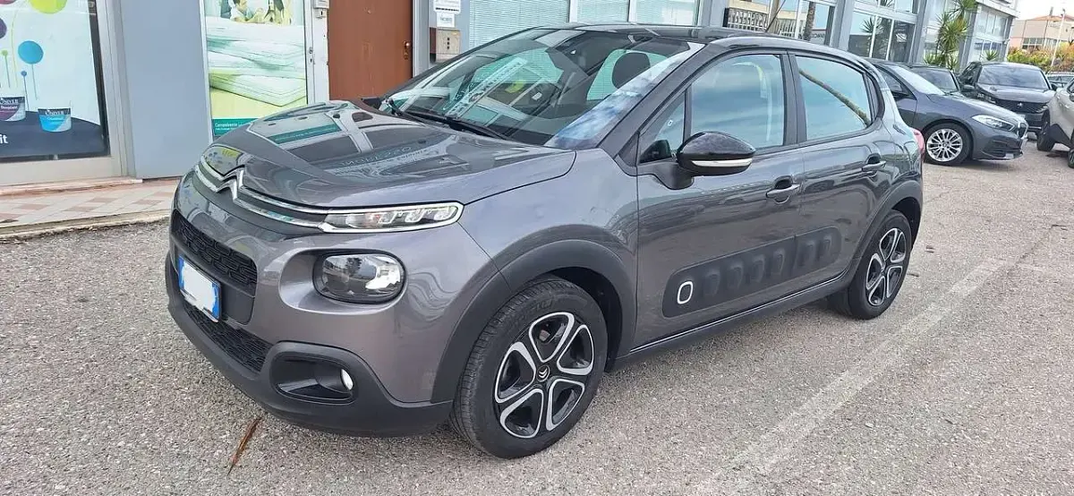 Usata Citroën C3 PureTech 83 CV (61 kW) 2019 Grigio Utilitaria