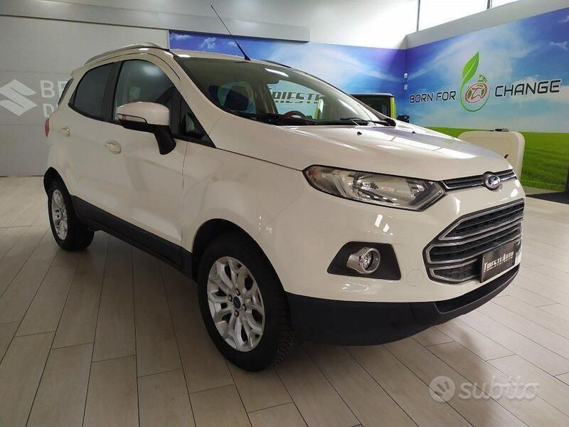 Usata Ford Ecosport Titanium 95 CV (69 kW) 2016 Bianco SUV