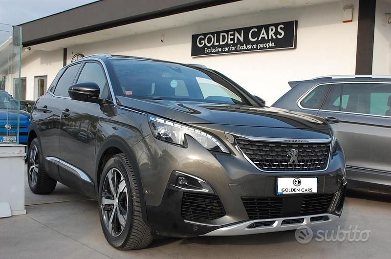 Usata Peugeot 3008 GT-line 131 CV (96 kW) 2020 Grigio SUV