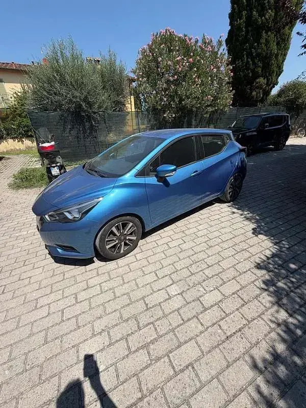 Usata Nissan Micra Acenta 71 CV (52 kW) 2017 Bluazzurro Utilitaria