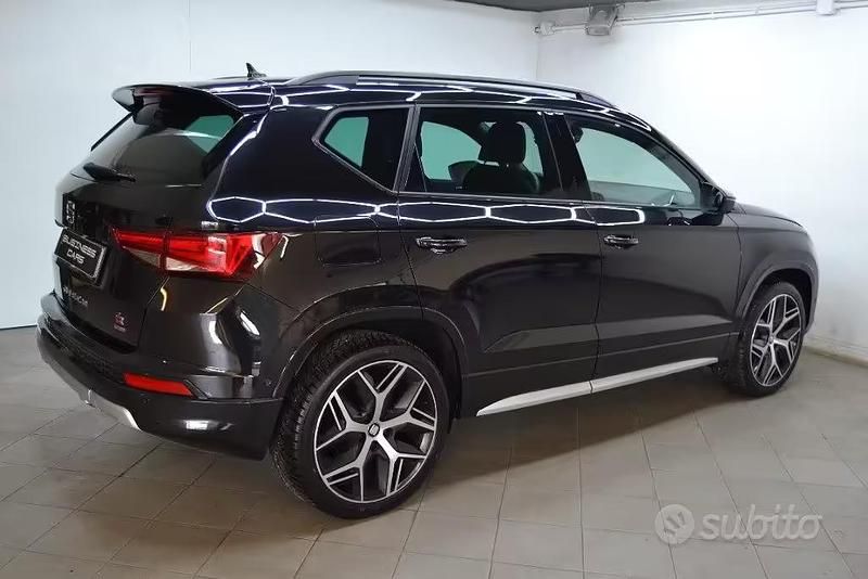 Käytetty Seat Ateca 4Drive 190 HP (139 kW) 2018 Musta Katumaasturi