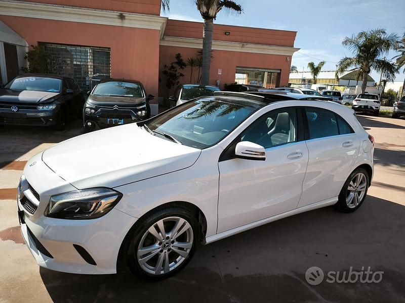 Usata Mercedes A180 108 CV (79 kW) 2018 Bianco Berlina