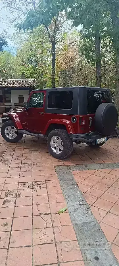 Usata Jeep Wrangler Sahara 177 CV (130 kW) 2007 SUV