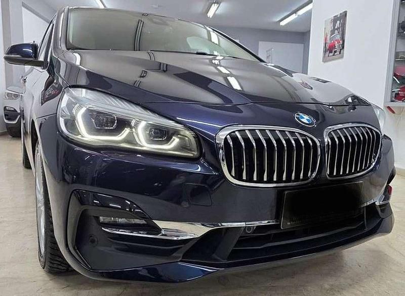 Usata BMW 218 Active Tourer Luxury Line 150 CV (110 kW) 2019 Blu/azzurro Monovolume