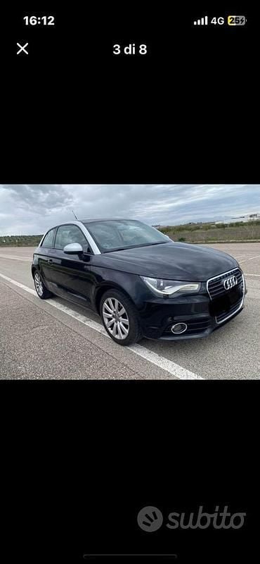 Usata Audi A1 86 CV (63 kW) 2011 Nero Utilitaria