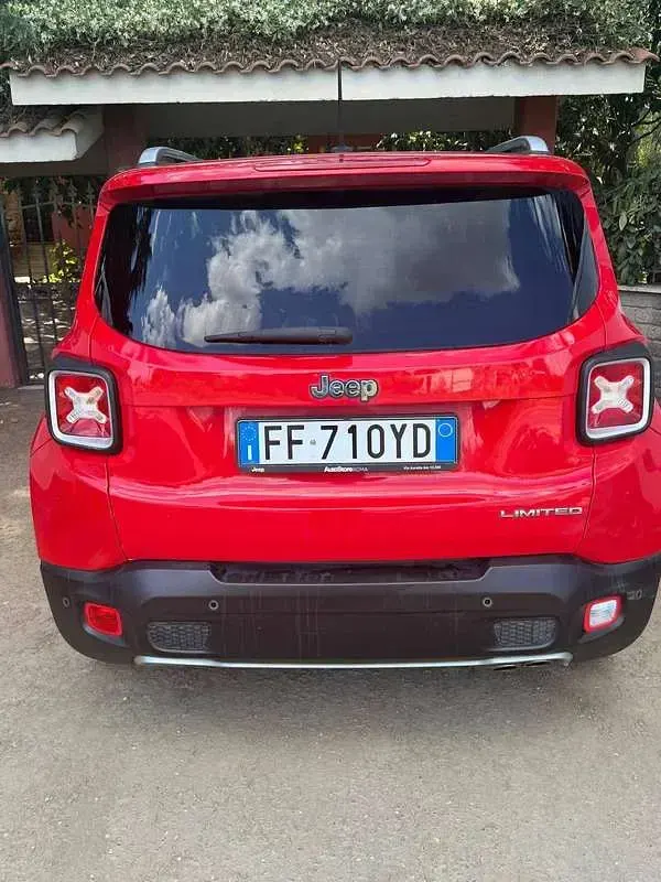 Usata Jeep Renegade Limited 120 CV (88 kW) 2016 Rosso SUV