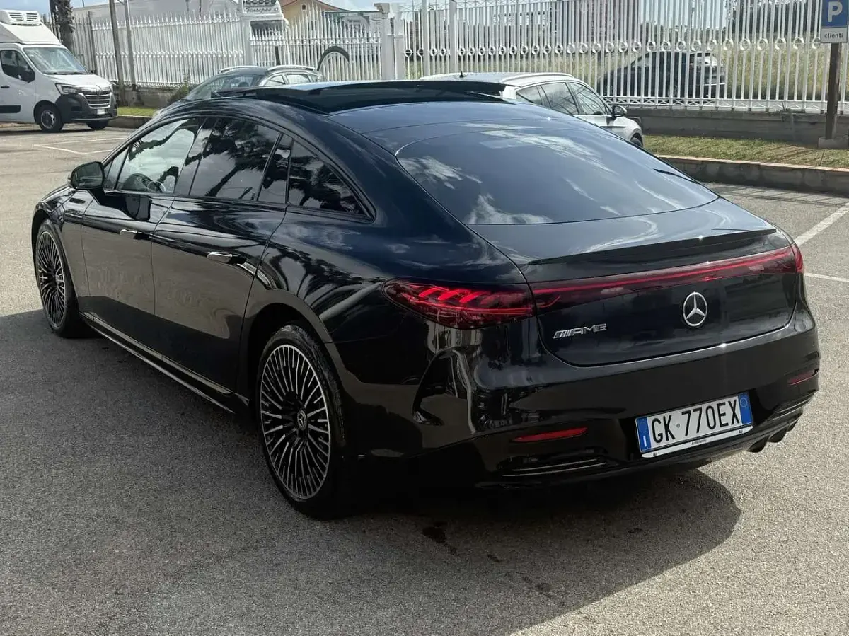 Usata Mercedes EQS450+ Luxury 108 kW (148 CV) 2022 Grigio Berlina