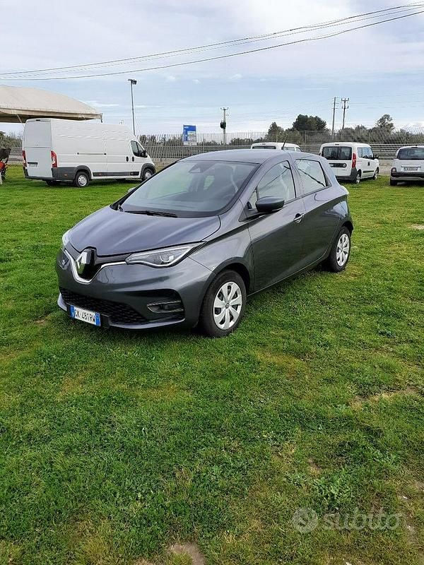 Usata Renault Zoe 80 kW (109 CV) 2022 Grigio Utilitaria
