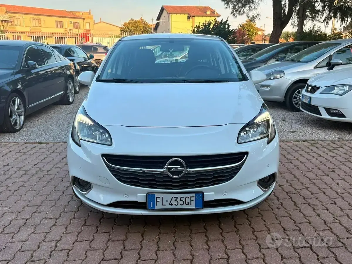 Usata Opel Corsa Innovation 90 CV (66 kW) 2017 Bianco Utilitaria