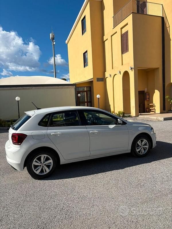 Usata VW Polo 95 CV (69 kW) 2019 Bianco Berlina