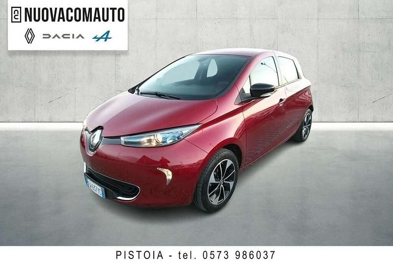 Usata Renault Zoe Intens 80 kW (109 CV) 2019 Rosso Utilitaria