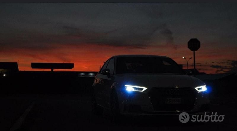 Bianco Usata 2014 Audi A3 S-Line Tre volumi | 14.500 € (Molto cara) - Immagine 1/4