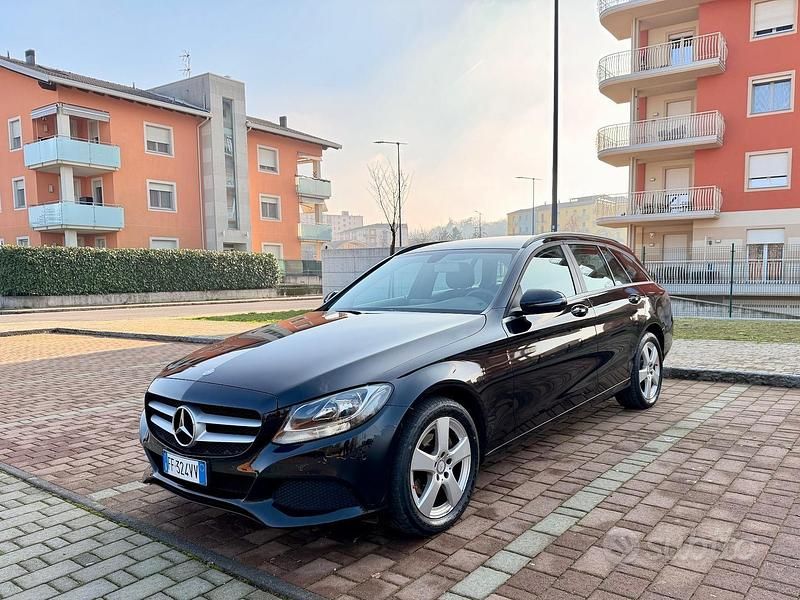 Nero Usata 2016 Mercedes C180 Premium Station wagon | 12.900 € (Super prezzo) - Immagine 1/4