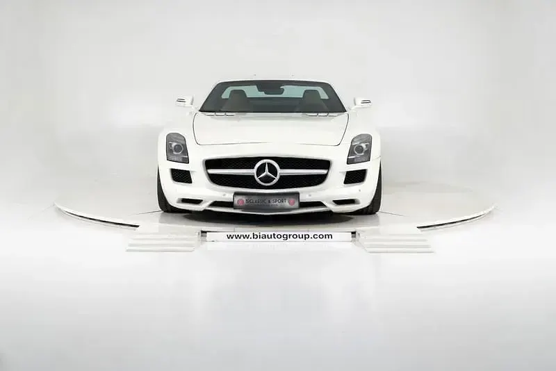 Usata Mercedes SLS AMG AMG 571 CV (419 kW) 2011 Bianco Coupé