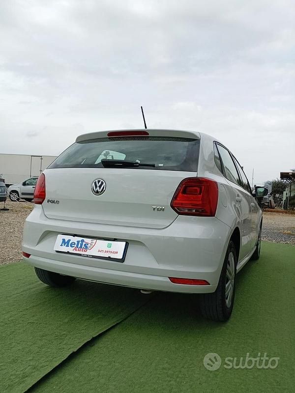 Usata VW Polo 75 CV (55 kW) 2017 Bianco Berlina