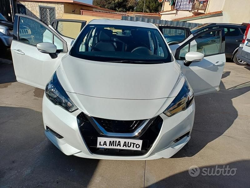 Usata Nissan Micra Acenta 92 CV (67 kW) 2022 Bianco Berlina