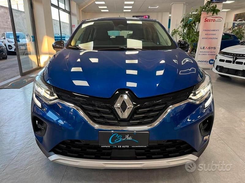 Usata Renault Captur RS Line 101 CV (74 kW) 2021 Blu/azzurro SUV