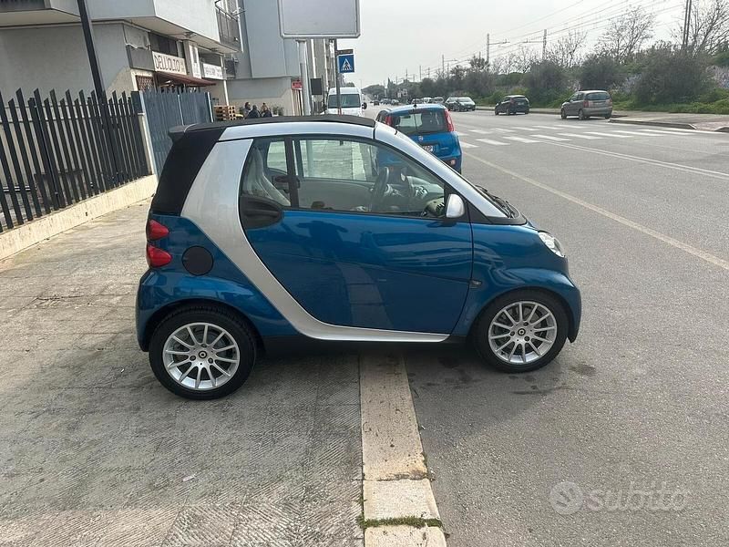 Usata Smart ForTwo Cabrio Passion 71 CV (52 kW) 2008 Blu Cabrio