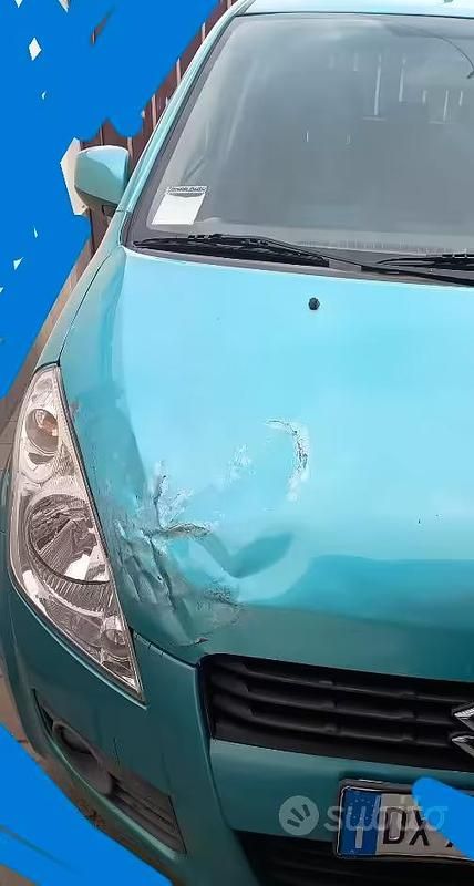 Usata Suzuki Splash 2009 Blu Utilitaria