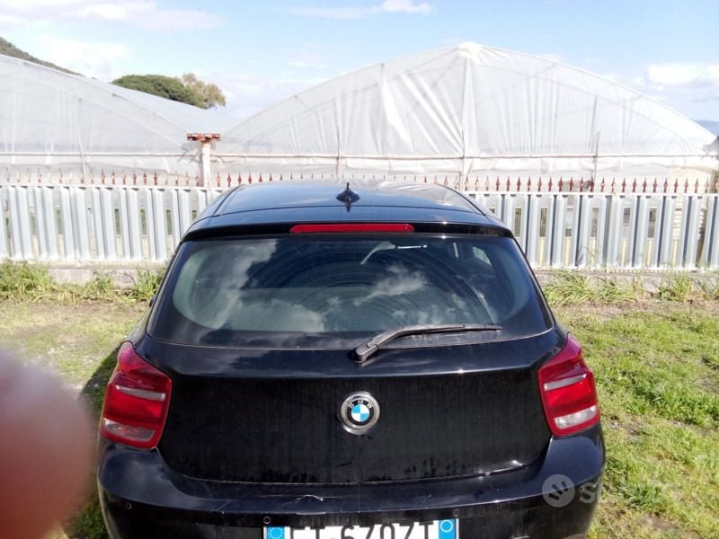 Usata BMW 116 102 CV (75 kW) 2014 Nero Utilitaria
