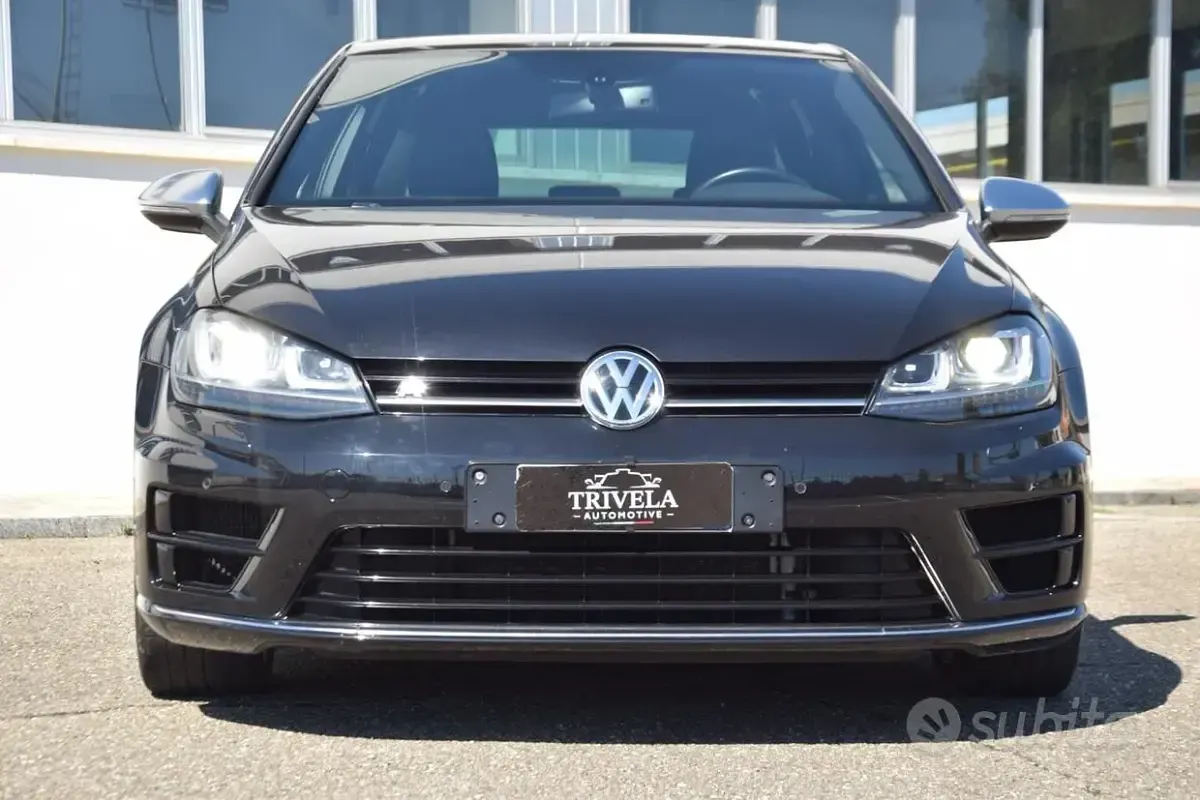 Usata VW Golf VII R 300 CV (220 kW) 2014 Nero Berlina
