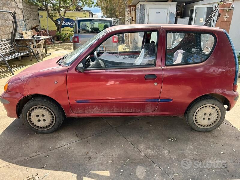 Usata Fiat 600 2001 Rosso Berlina