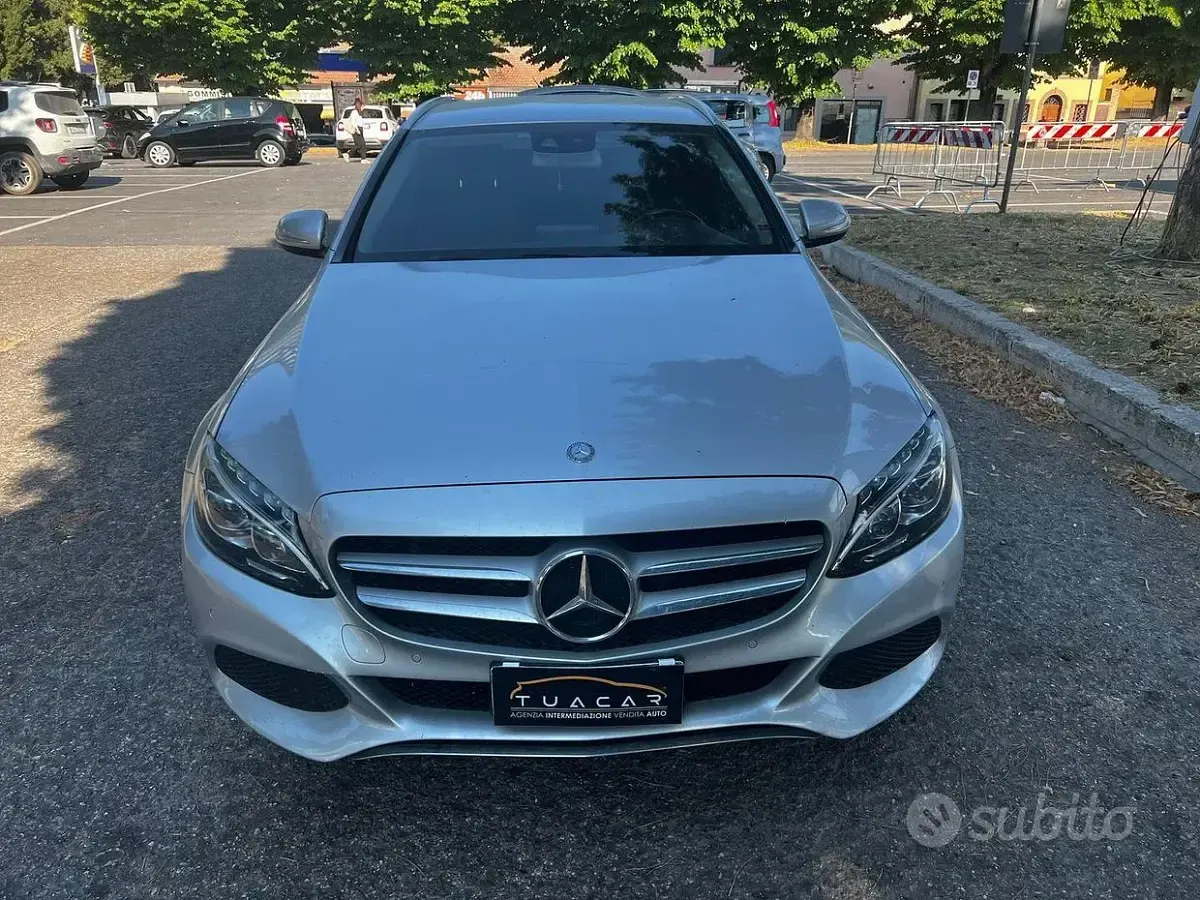 Usata Mercedes C220 169 CV (124 kW) 2015 Argento Station wagon