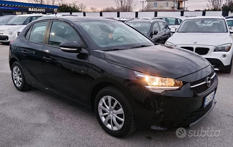 Usata Opel Corsa Elegance 74 CV (54 kW) 2020 Nero Utilitaria