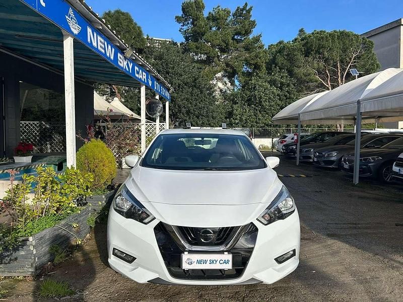 Usata Nissan Micra Acenta 71 CV (52 kW) 2019 Bianco Utilitaria