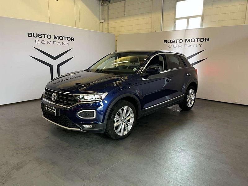 Usata VW T-Roc Advance 116 CV (85 kW) 2020 Blu SUV