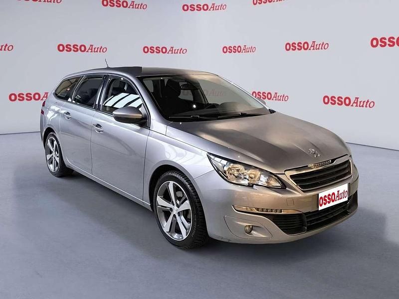 Usata Peugeot 308 SW 120 CV (88 kW) 2015 Argento Station wagon