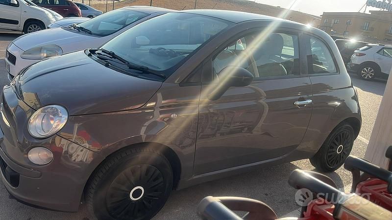 Usata Fiat 500 75 CV (55 kW) 2008 Marrone Berlina