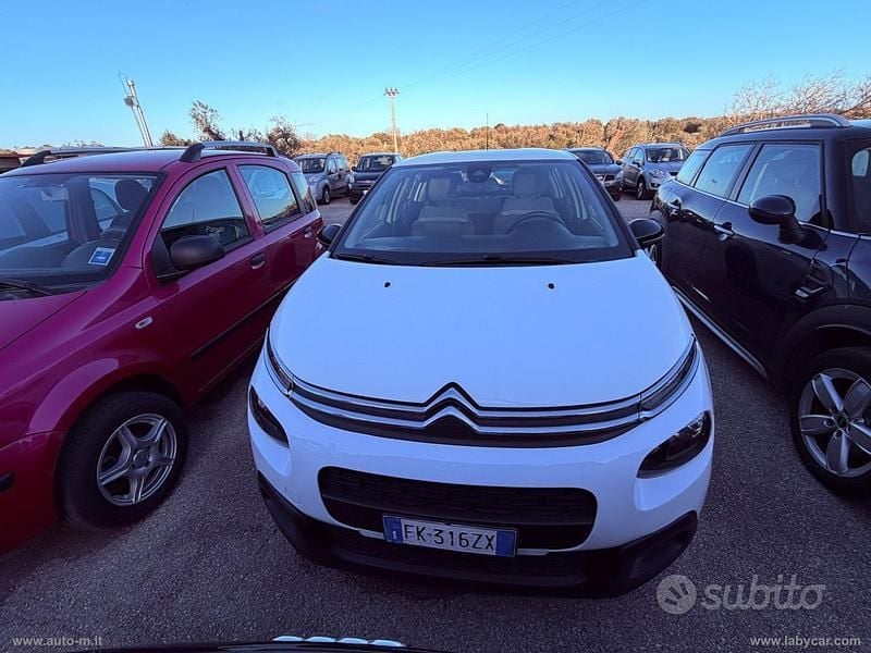 Usata Citroën C3 Feel 74 CV (54 kW) 2017 Bianco Berlina