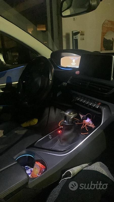 Usata Peugeot 3008 131 CV (96 kW) 2019 Nero Berlina