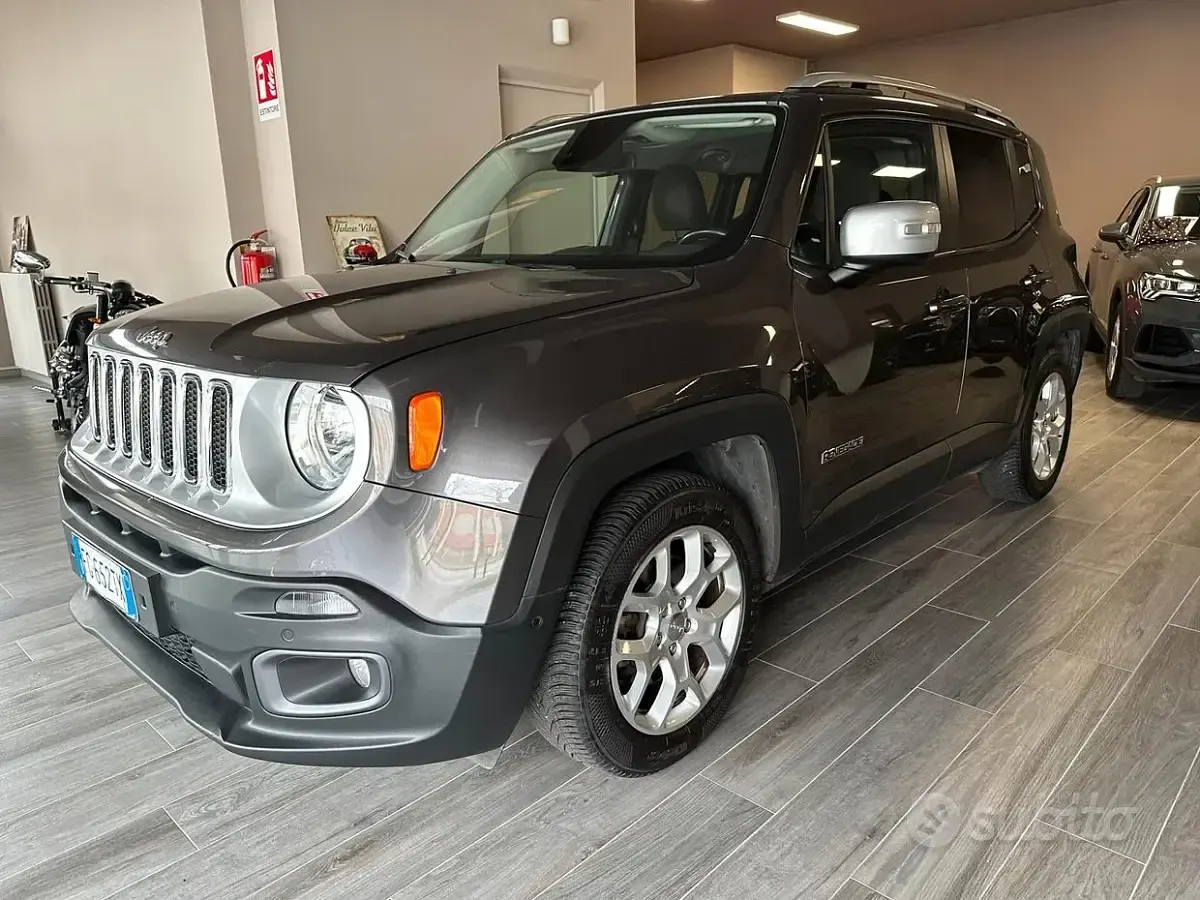 Usata Jeep Renegade Limited 140 CV (102 kW) 2016 Grigio SUV