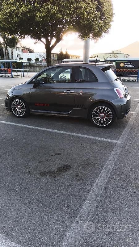 Usata Abarth 595 Turismo 160 CV (117 kW) 2016 Grigio Utilitaria