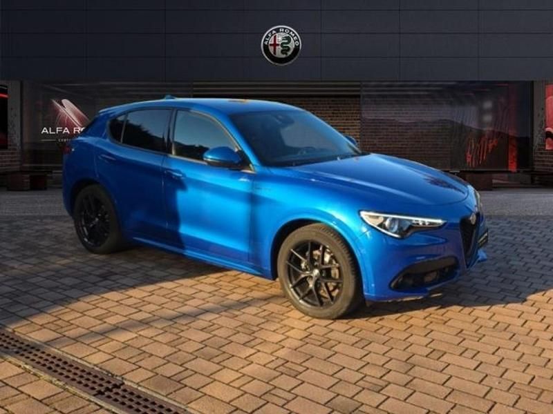 Usata Alfa Romeo Stelvio Veloce 210 CV (154 kW) 2021 Blu SUV