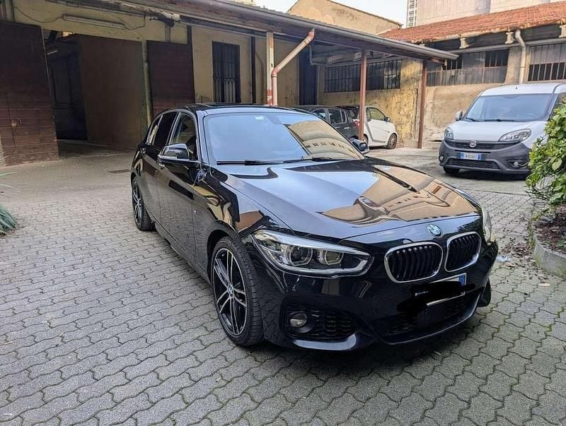 Usata BMW 118 M Sport 136 CV (100 kW) 2019 Nero Utilitaria