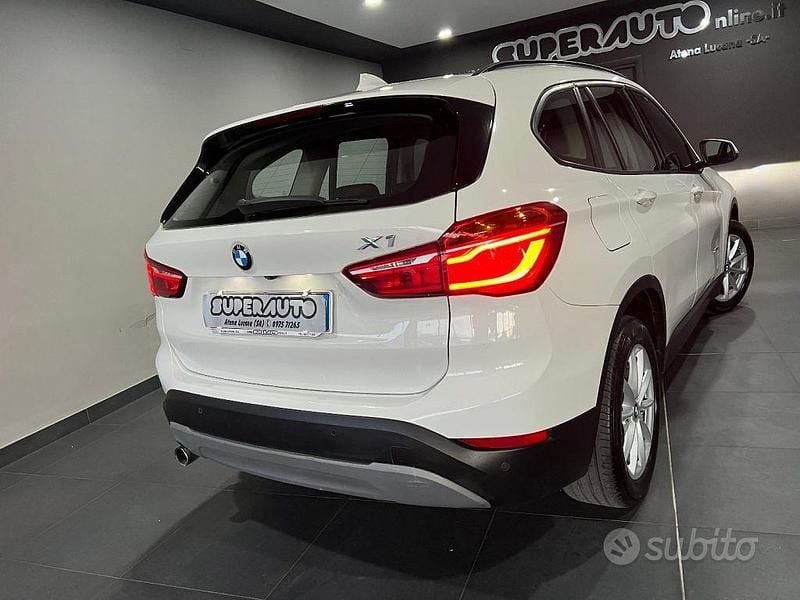Usata BMW X1 Advantage 150 CV (110 kW) 2018 Bianco SUV