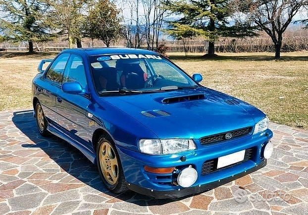 Usata Subaru Impreza GT 211 CV (155 kW) 1997 Blu Berlina