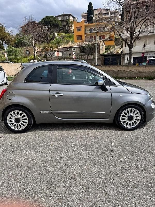 Usata Fiat 500 75 CV (55 kW) 2009 Grigio Cabrio