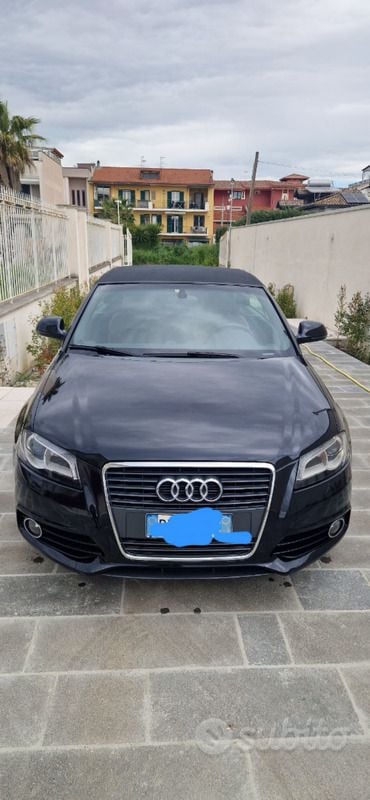 Usata Audi A3 Cabriolet S-Line 105 CV (77 kW) 2009 Nero Cabrio