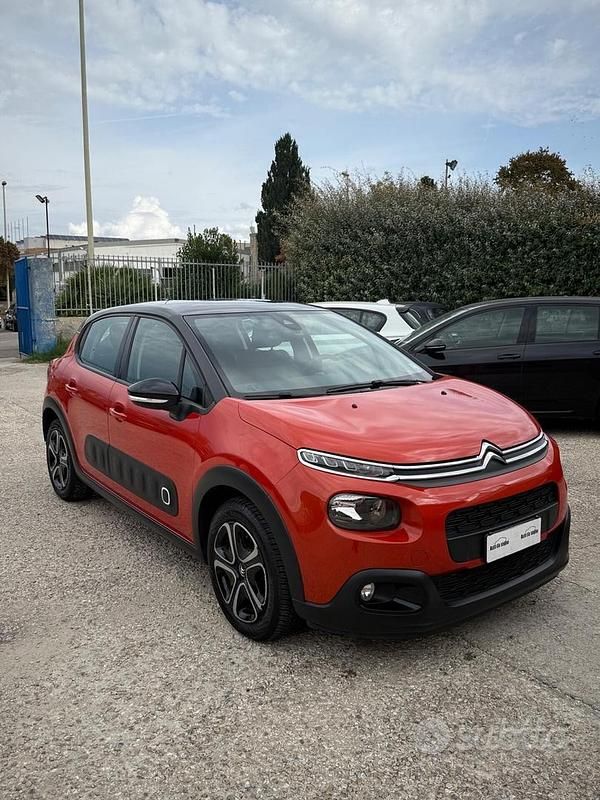Usata Citroën C3 PureTech 82 CV (60 kW) 2017 Nero Berlina