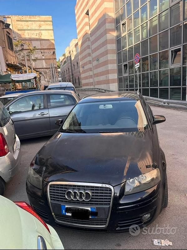 Nero Usata 2008 Audi A3 Tre volumi | 4000 € (Buon prezzo) - Immagine 1/4