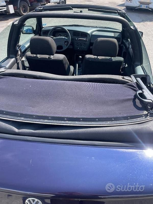 Usata VW Golf Cabriolet 2000 Blu Cabrio