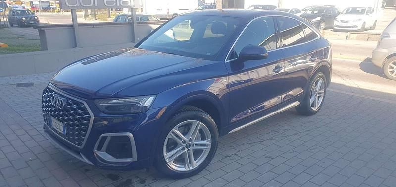 Usata Audi Q5 Sportback S-Line 204 CV (150 kW) 2022 Blu/azzurro SUV
